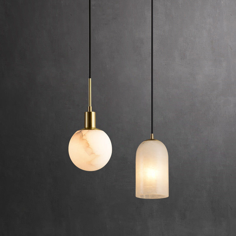 Goldsteinhänge -Leuchten zeitgenössischer Suspensionsanhänger für Schlafzimmer