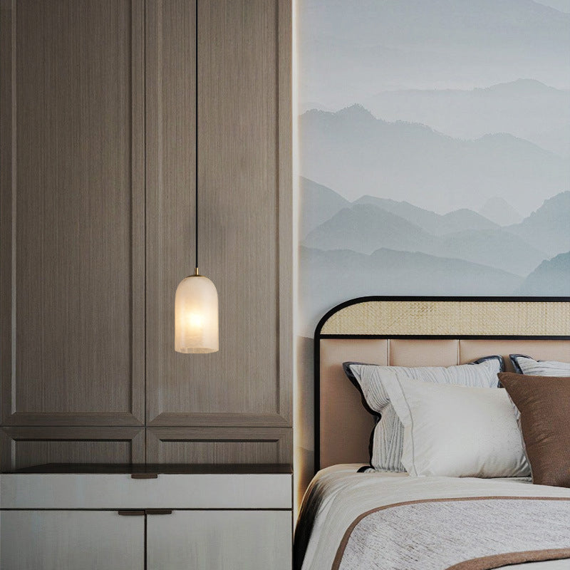 Goldsteinhänge -Leuchten zeitgenössischer Suspensionsanhänger für Schlafzimmer