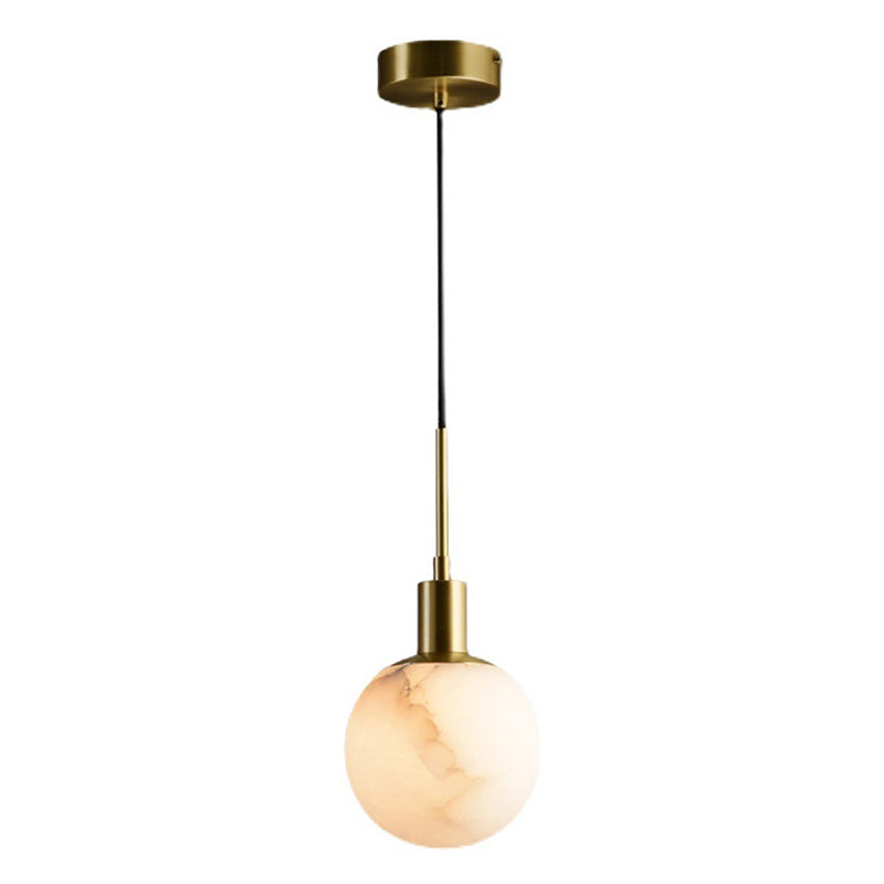 Goldsteinhänge -Leuchten zeitgenössischer Suspensionsanhänger für Schlafzimmer