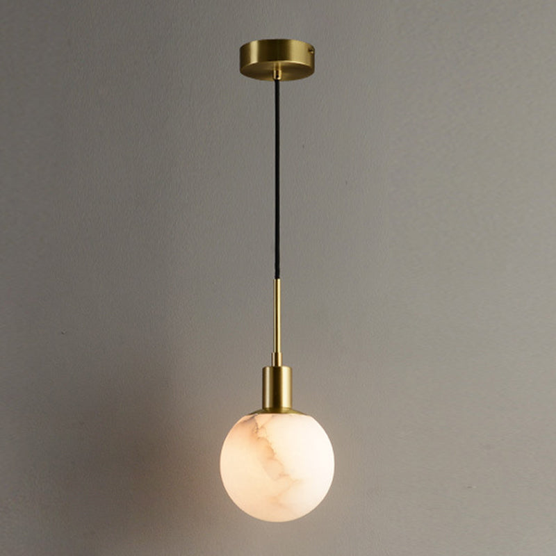 Goldsteinhänge -Leuchten zeitgenössischer Suspensionsanhänger für Schlafzimmer