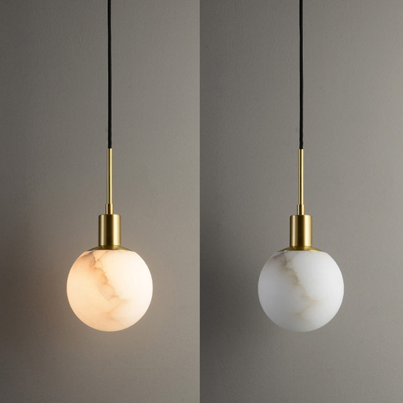 Goldsteinhänge -Leuchten zeitgenössischer Suspensionsanhänger für Schlafzimmer