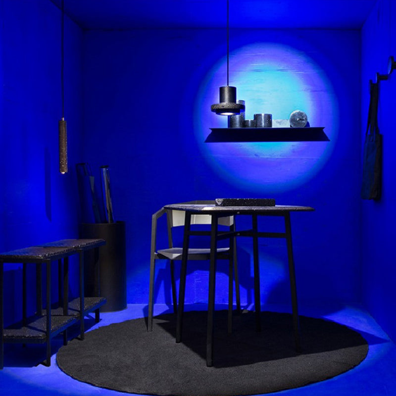 Moderner Stil hängend Licht Steinzylinder Anhänger Licht für das Lernen Esszimmer