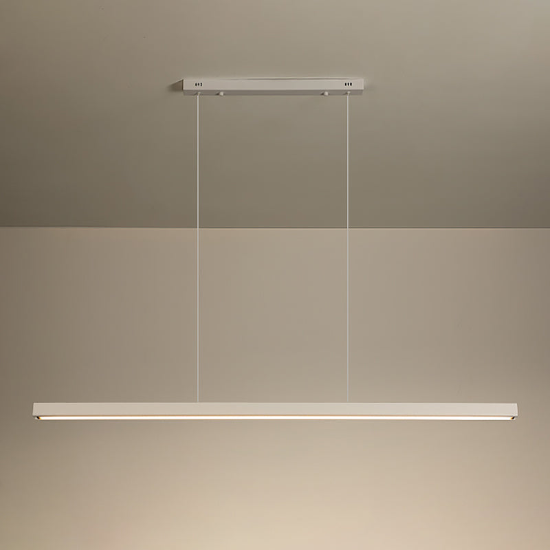 LED Modern eenvoudig hangende lichte rechthoek hanglamp met een hanglamp voor eetkamer