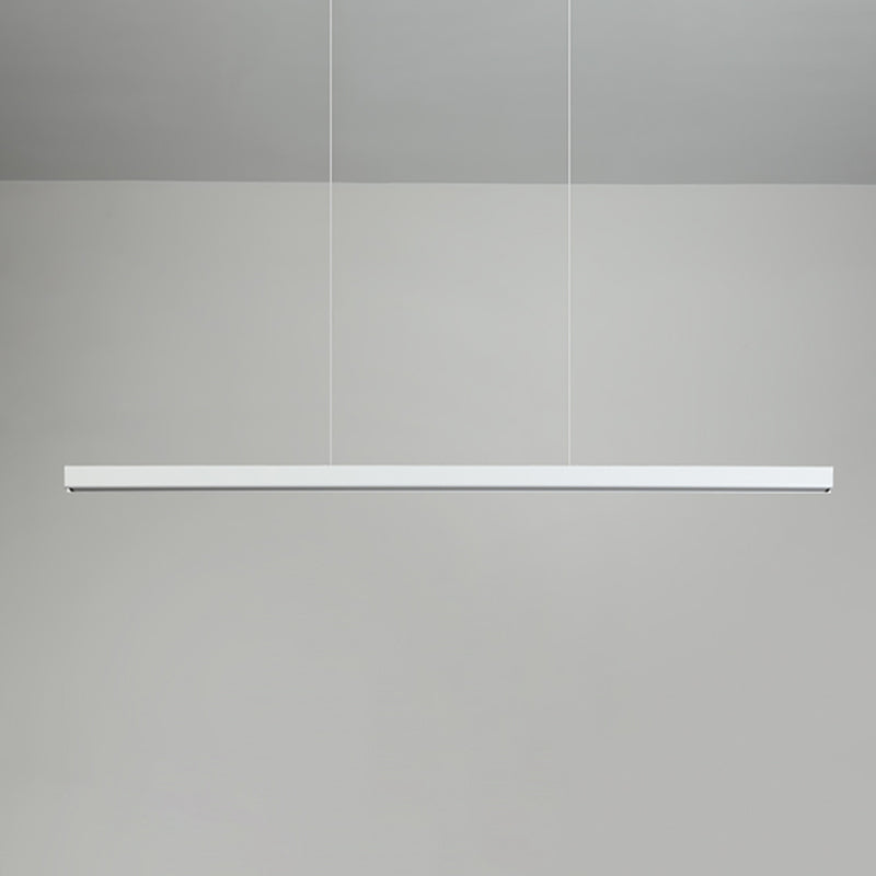 LED Modern eenvoudig hangende lichte rechthoek hanglamp met een hanglamp voor eetkamer