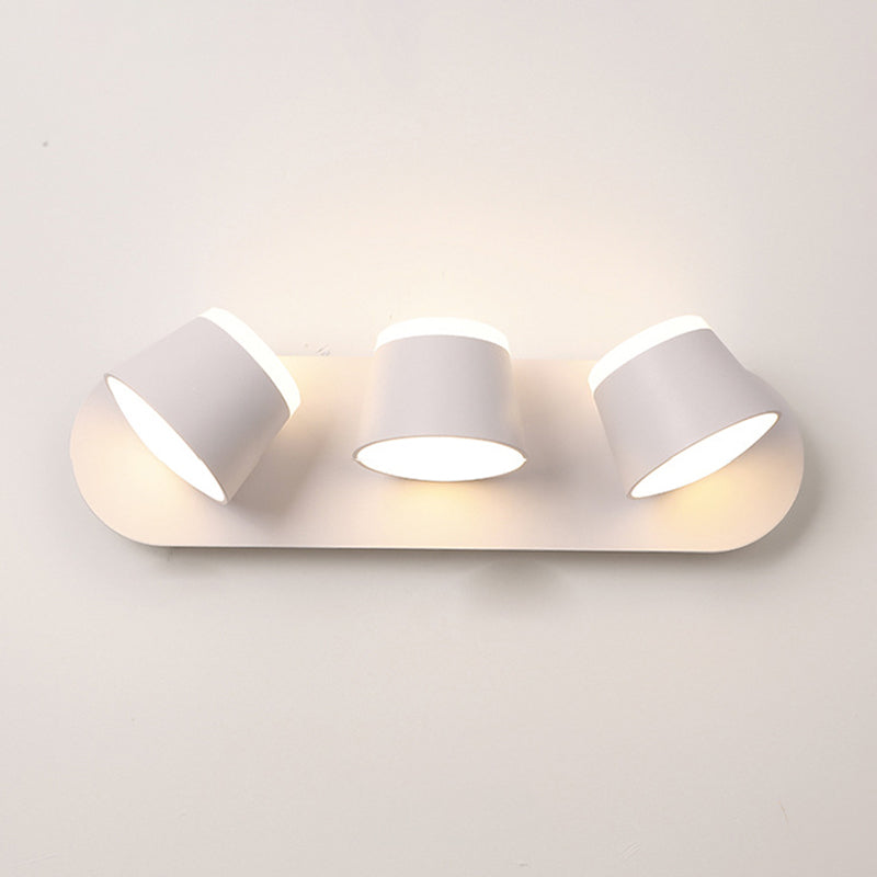 Schlafzimmer einfache LED -Leuchterleuchte rotierbare wandmontierte Beleuchtungskörper
