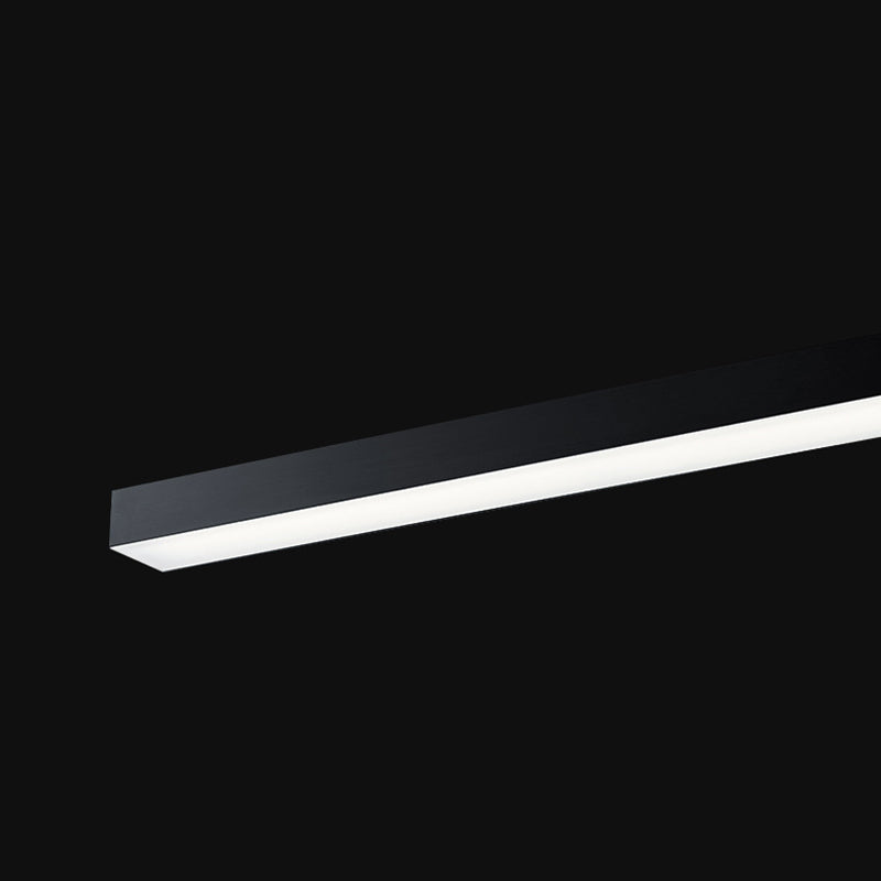 LED RECTANGE ISLAND LIGHT DIMPLE MODERN MODERN PENDANT LAMPE POUR SALLE DE DINSAGE