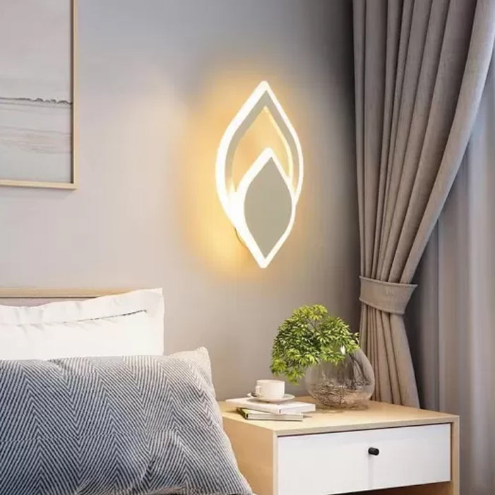 Einzigartiger Schatten 1-Licht Wandleuchte moderne Metallwandhalterung Leuchte