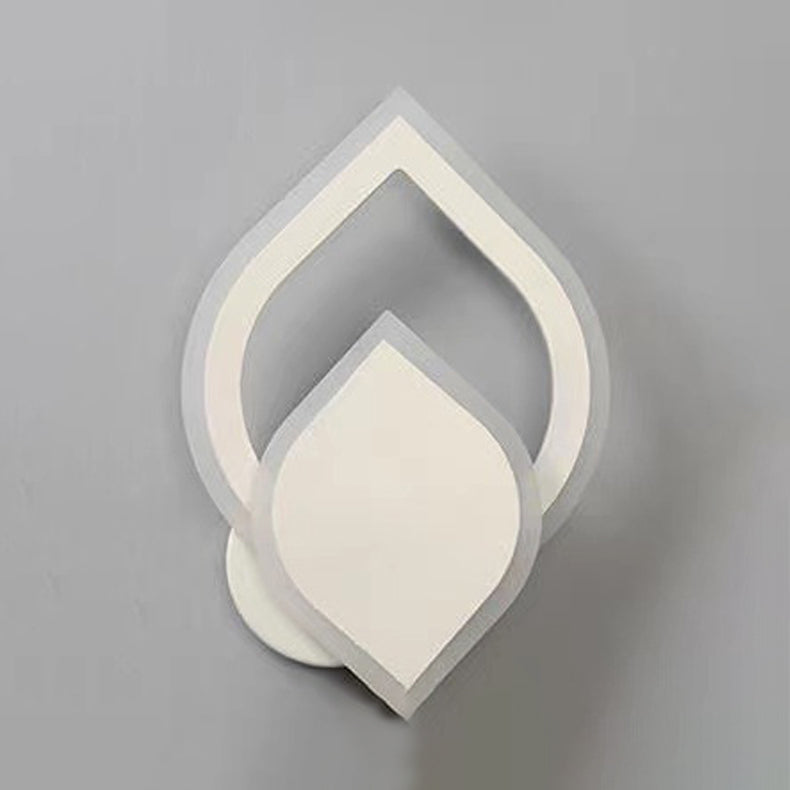 Einzigartiger Schatten 1-Licht Wandleuchte moderne Metallwandhalterung Leuchte