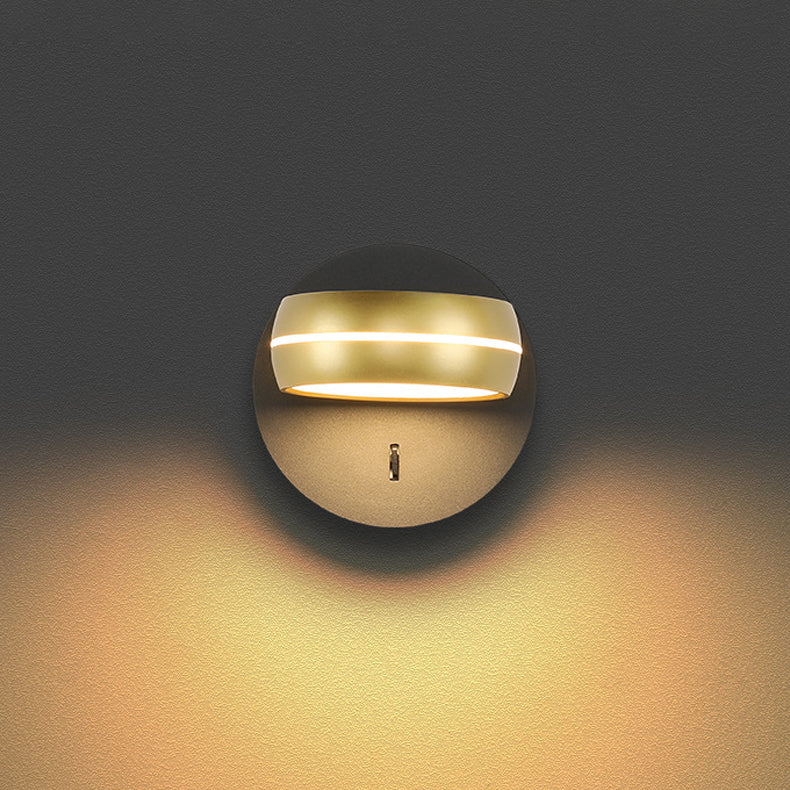 Luces de apliques de pared de tambor de estilo contemporáneo 1 Luz LED LIGHTIVE