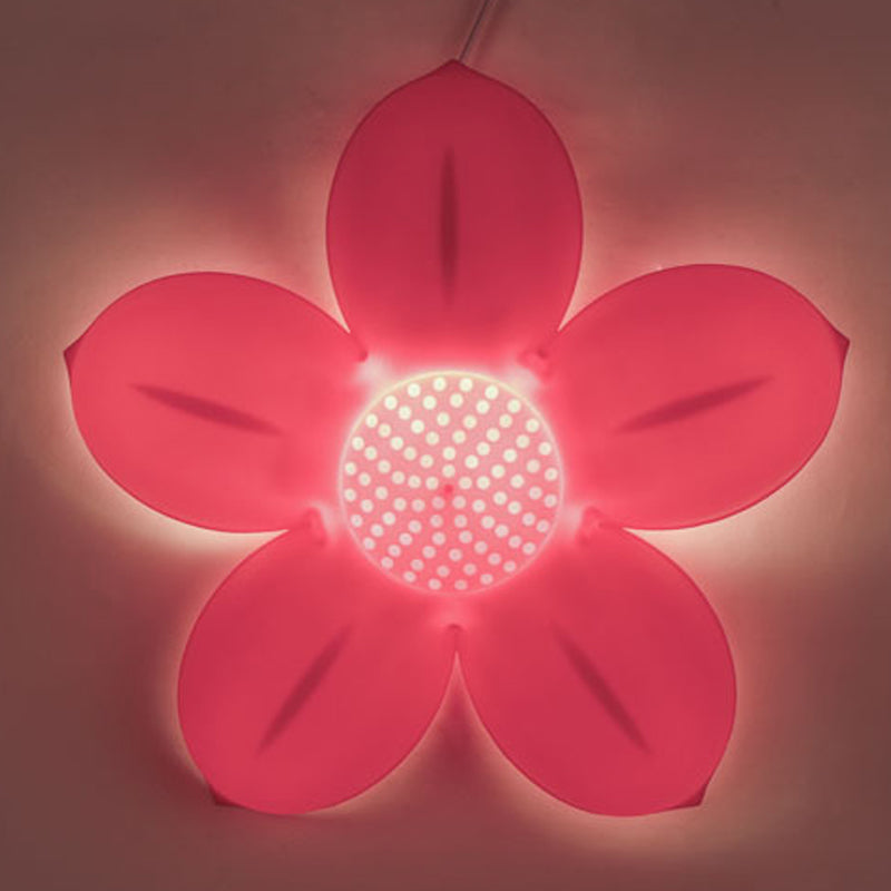 Ombra unica tonalità a parete a parete a parete per bambini in stile muro di plastica lampada da parete