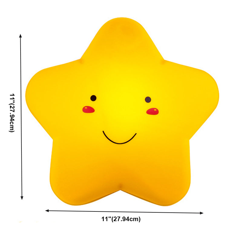 Ombra unica tonalità a parete a parete a parete per bambini in stile muro di plastica lampada da parete