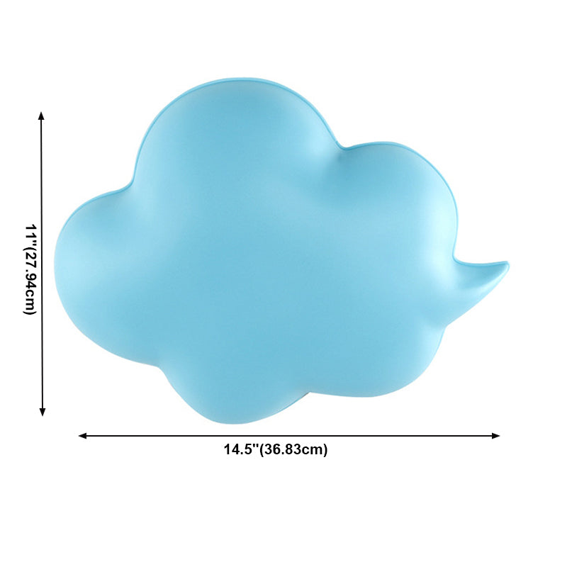 Ombra unica tonalità a parete a parete a parete per bambini in stile muro di plastica lampada da parete