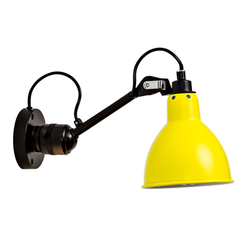 Contemporary Style Adjustable Wall Sconce Lights Metal 1 Light Light Fixture