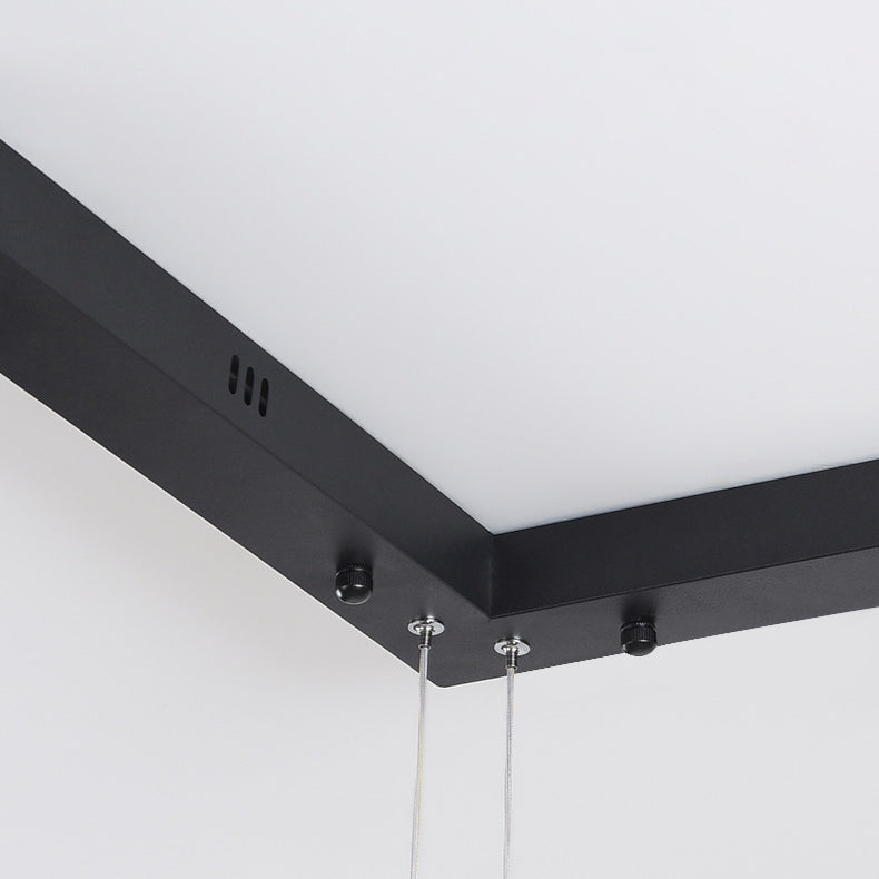 Circular Hanging Pendant Lights Modern Style Metal Chandelier Light Fixture