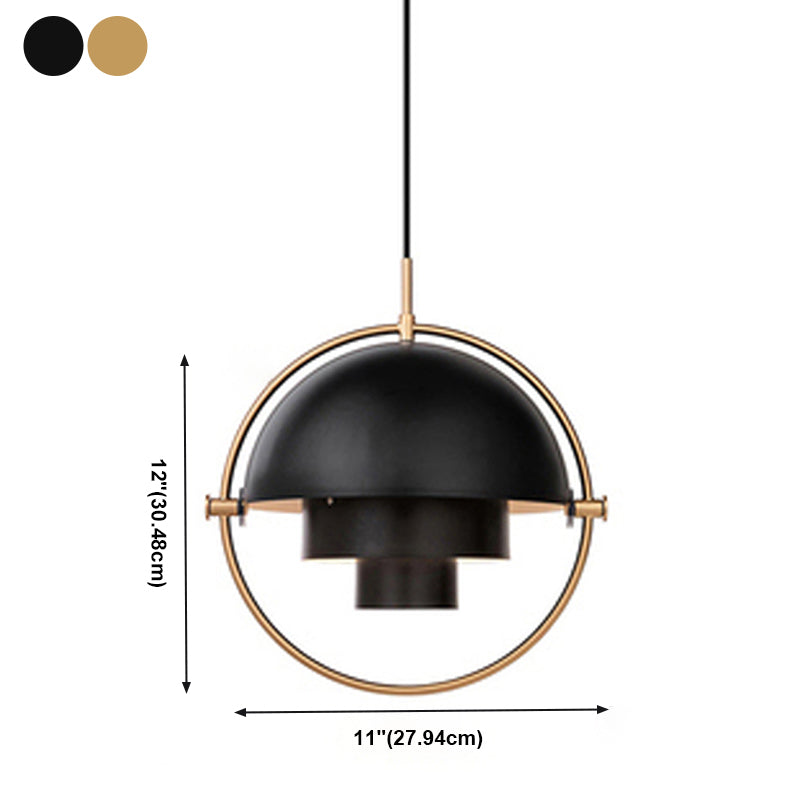 Moderne luxuriöse geometrische Hanglampe -Elektroplate Metallanhänger Licht für Esszimmer