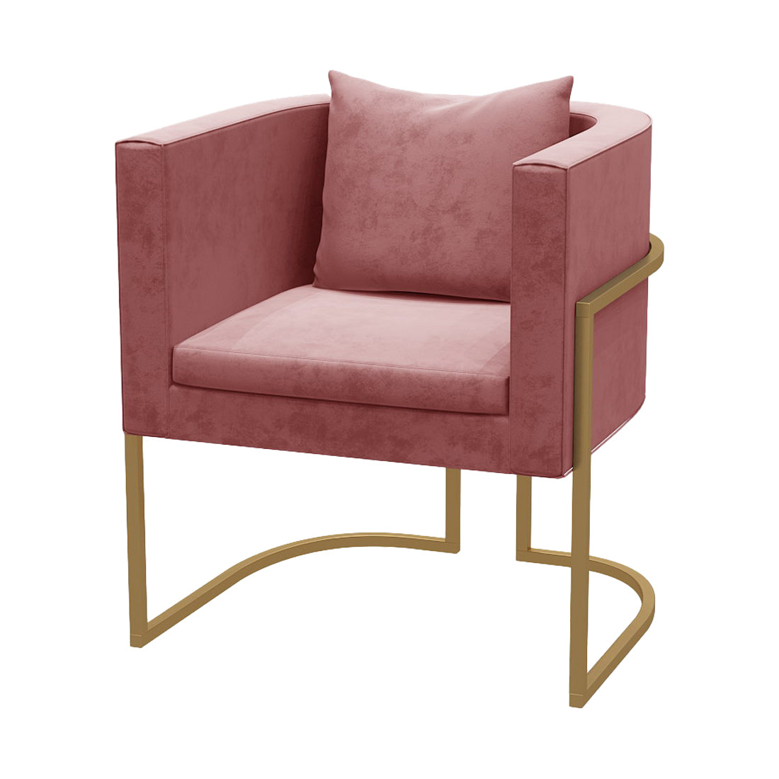 Chaises de salle à manger sans bras tapissées de style contemporain, chaises à dossier solide pour la maison