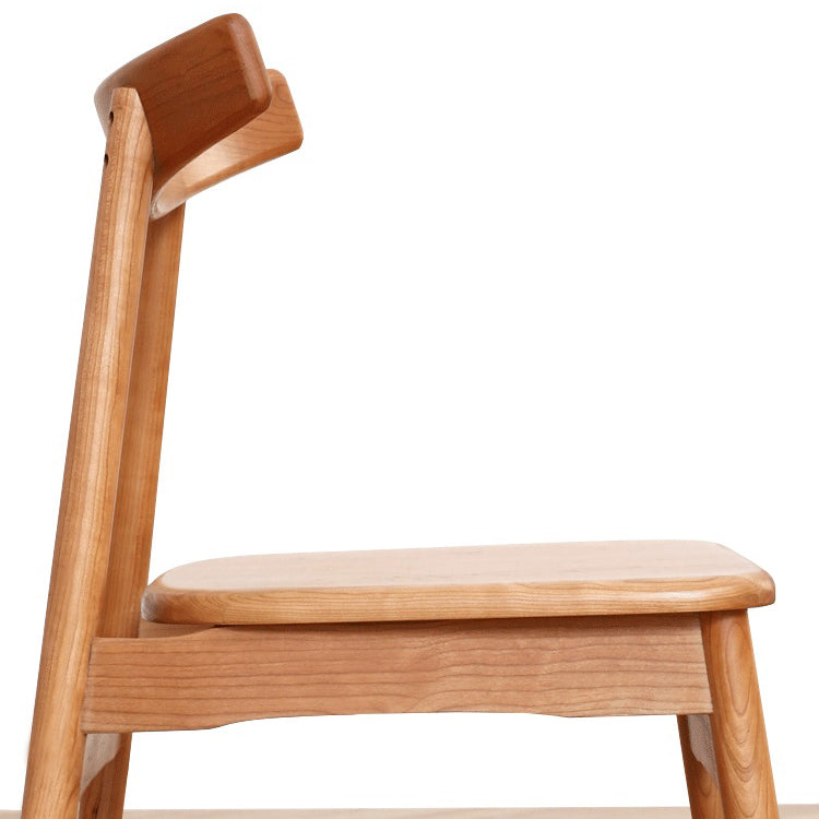 Eigentijdse stijl eetkamerstoelen stoere stoelen zonder eetgelegenheid met houten benen