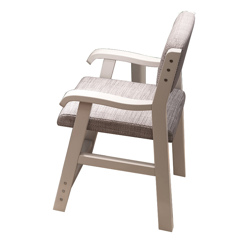 Chaise de restauration en bois moderne ouvrir à l'arrière un seul bras de salle à manger simple chaise pour cuisine