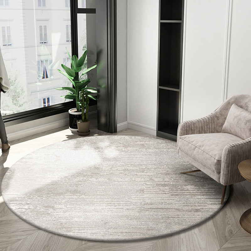 Fancy Modern Carpet Green Polyester Area Rug Tie-Dye Pattern Stain Resistant Rug for Home Decor