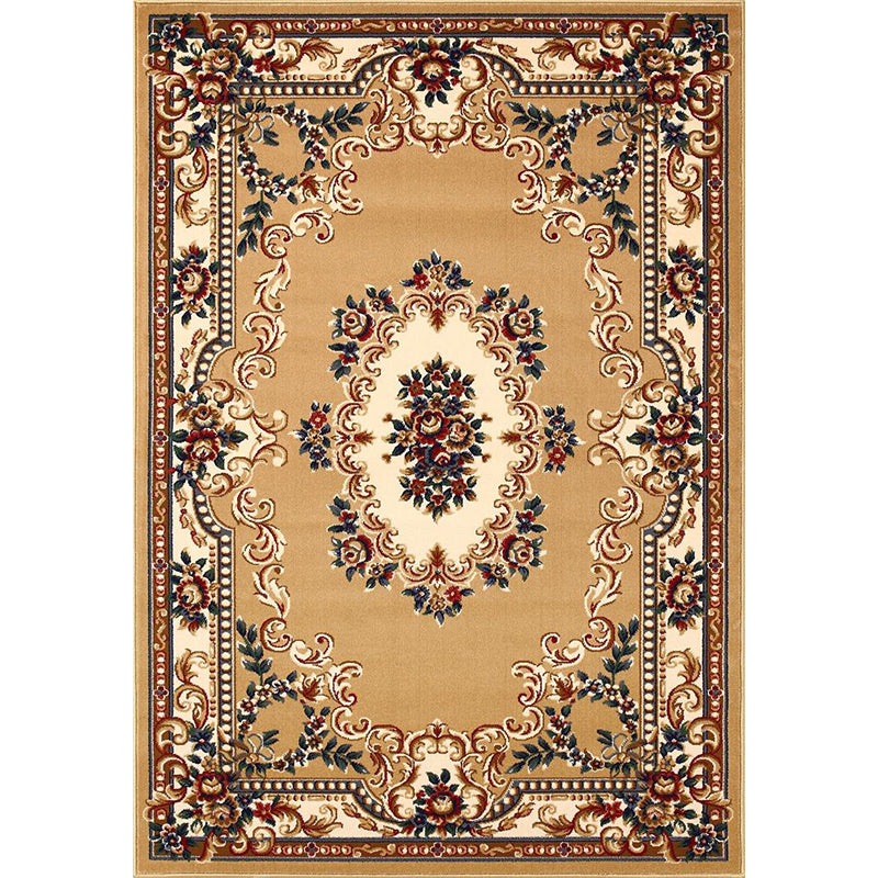 Alfombra de alfombra de alfombra de patrón tribal de mediados de siglo