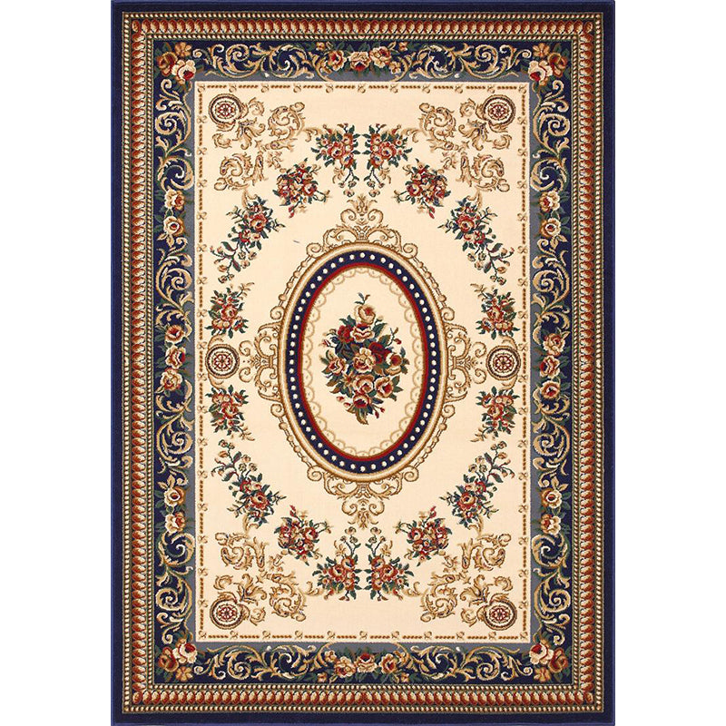 Tapis tribal du milieu du siècle du milieu du siècle Polyester Area Tapis sans glissement de tapis intérieur pour décoration de la maison