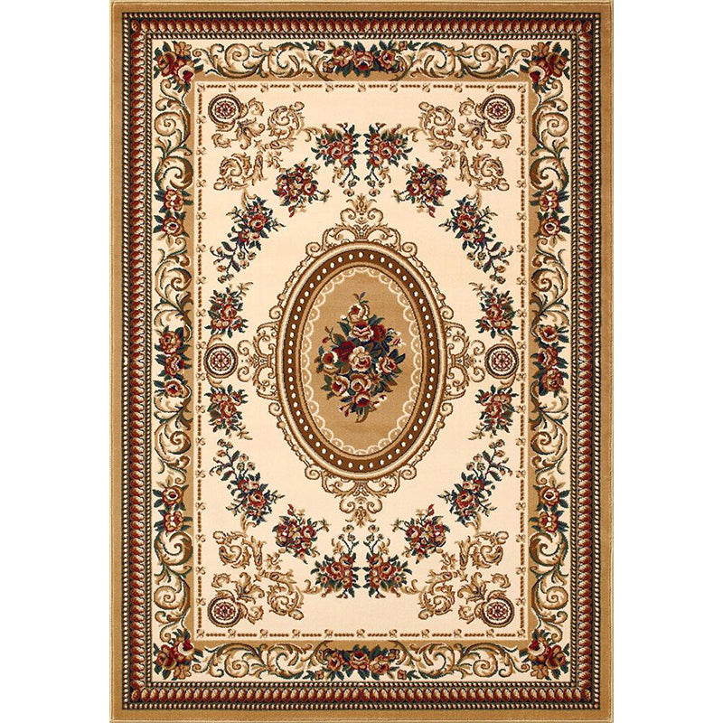 Tapis tribal du milieu du siècle du milieu du siècle Polyester Area Tapis sans glissement de tapis intérieur pour décoration de la maison