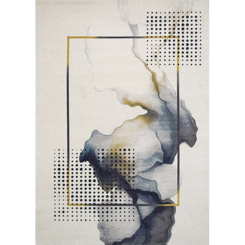 Modern gebied tapijt abstract patroon polyester gebied vloerkleurbestendig gebied tapijt voor woningdecoratie