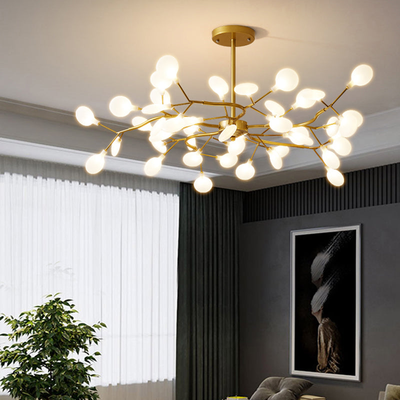 Contemporary Chandeliers Orbicular Hanging Lamp Kit Metal Orb Chandelier