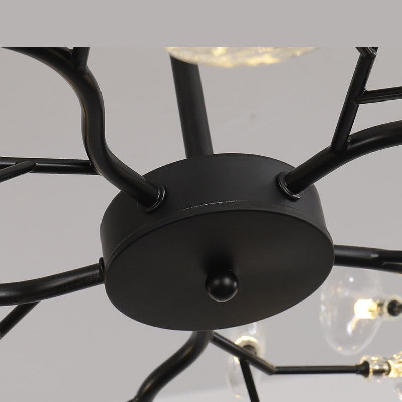 Lampadari contemporanei rotondi lampadario illuminazione metallo lampadario