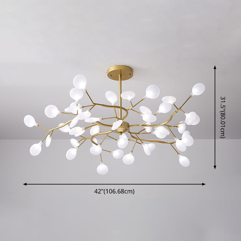 Lampadario orbicolare a sospensione Light lampadari moderni per sala da pranzo con ombra acrilica