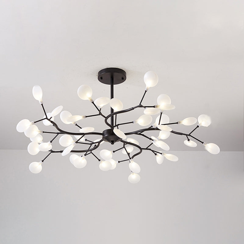 Lampadario orbicolare a sospensione Light lampadari moderni per sala da pranzo con ombra acrilica