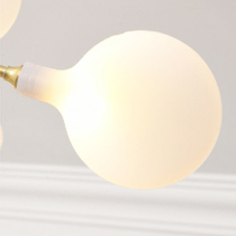 Lampadario orbicolare a sospensione Light lampadari moderni per sala da pranzo con ombra acrilica