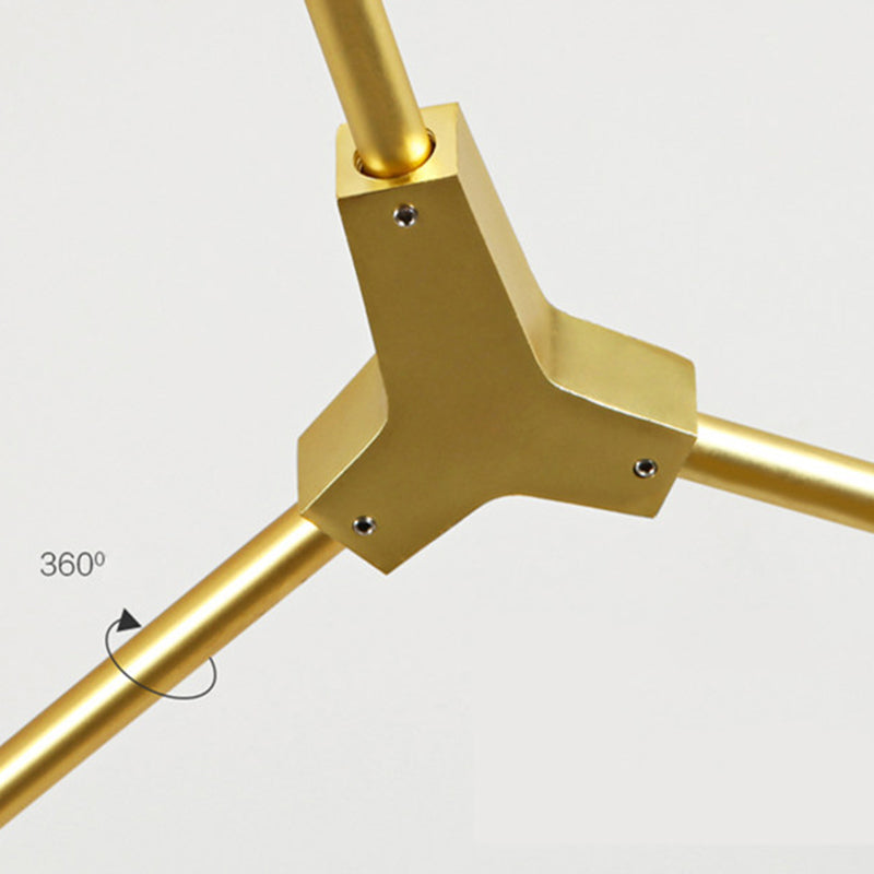 Global Branch Chandelier Modern Chandelier Lights Metal 3 Light Chandelier Lamp