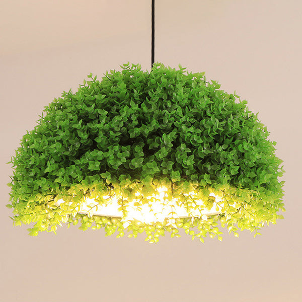 Luci a sospensione per piante verdi industriali creativa lampada sospesa a luce singola