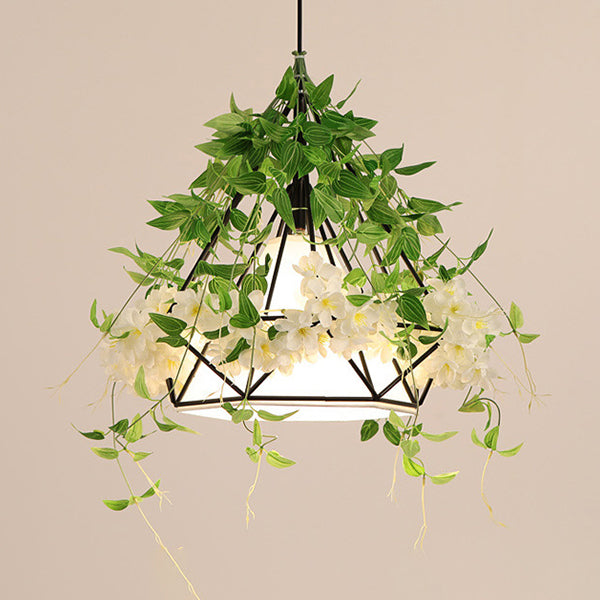 Luci a sospensione per piante verdi industriali creativa lampada sospesa a luce singola