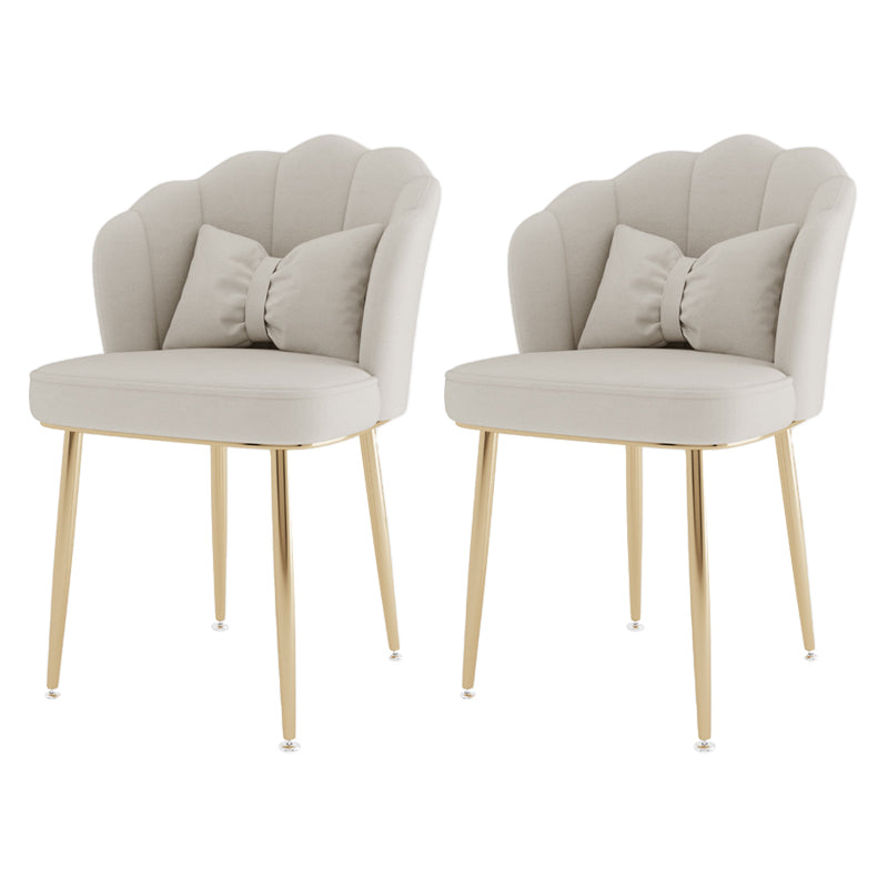Fauteuil rembourré pour chambre à coucher scandinave, finition mate, chaise de salle à manger à dossier solide