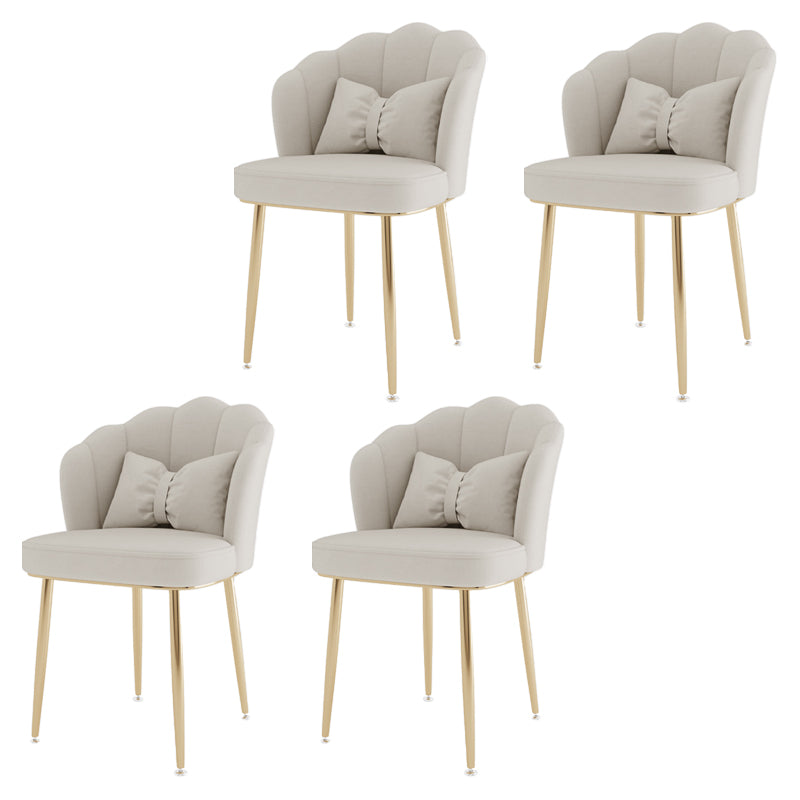 Fauteuil rembourré pour chambre à coucher scandinave, finition mate, chaise de salle à manger à dossier solide
