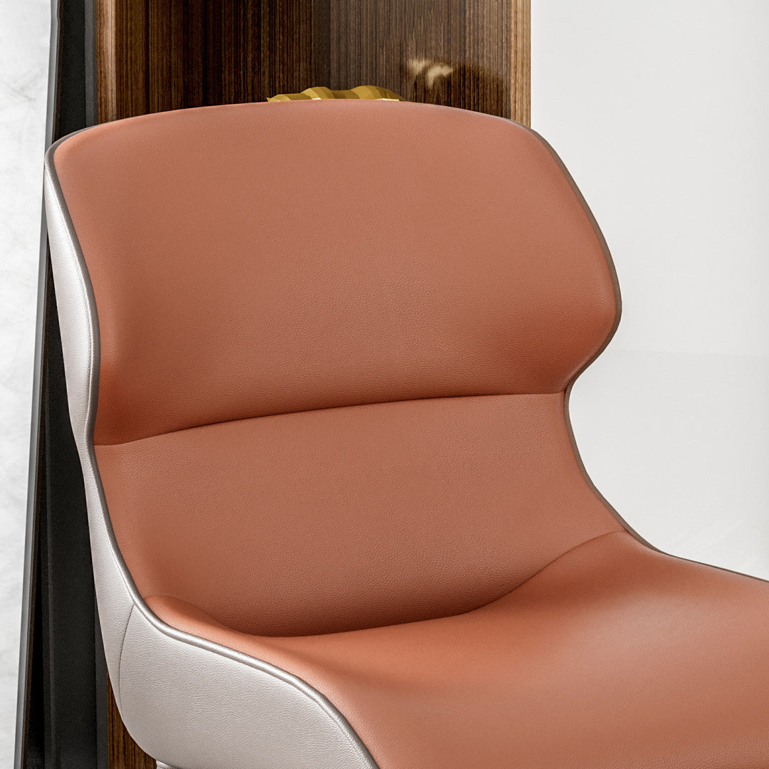 Ensemble de chaises avec accoudoirs à oreilles de cuisine et de salle à manger de style moderne (Ensemble de 4)