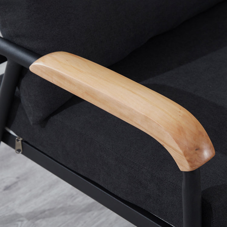 Chaise d'intérieur et d'extérieur moderne, chaise d'appoint rembourrée à dossier croisé en métal