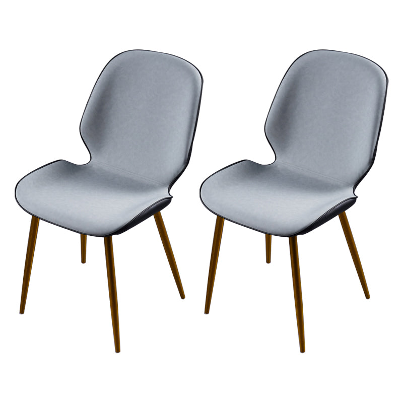 Chaise d'appoint scandinave pour salle de conférence, finition rembourrée mate, chaises de salle à manger Parsons