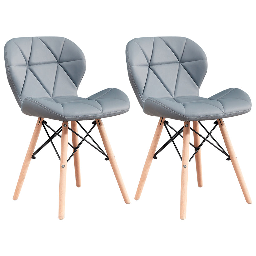 Accueil Chaise d'accélération scandinave en bois rembourré en bois rembourré chaise
