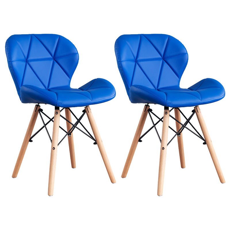 Accueil Chaise d'accélération scandinave en bois rembourré en bois rembourré chaise