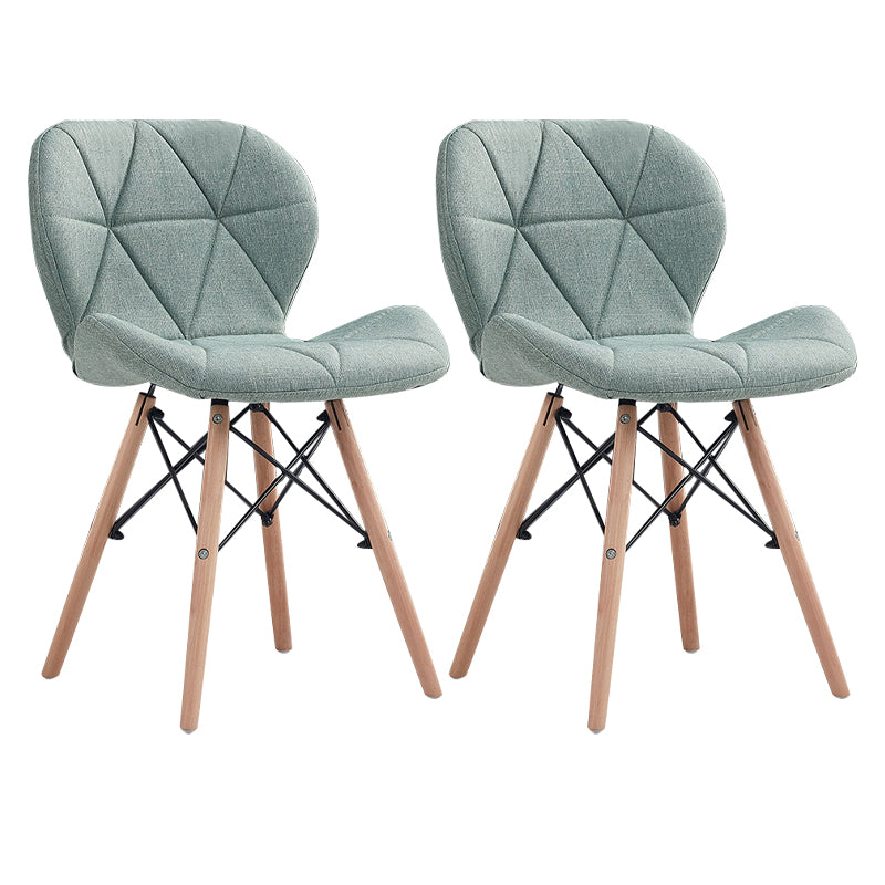 Accueil Chaise d'accélération scandinave en bois rembourré en bois rembourré chaise
