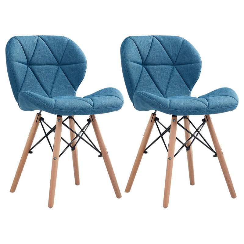 Accueil Chaise d'accélération scandinave en bois rembourré en bois rembourré chaise