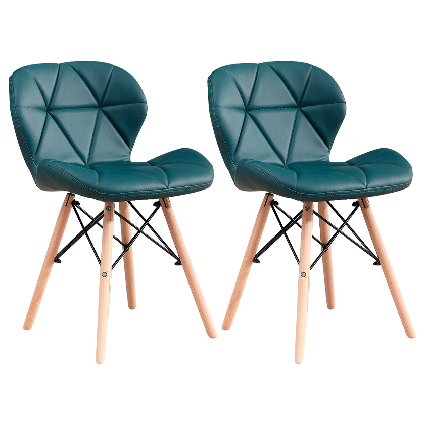 Accueil Chaise d'accélération scandinave en bois rembourré en bois rembourré chaise