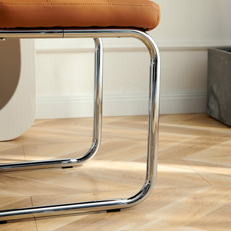 Chaises latérales rembourrées de Style industriel, chaises de salle à manger à dossier ouvert pour la maison