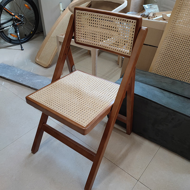 Chaise simple de salle à manger de dossier ouvert de chaise solide de hêtre de style contemporain