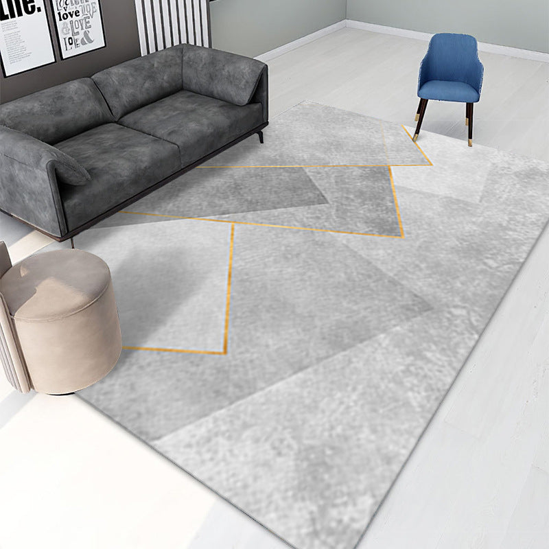 Hedendaags patchwork Tapijt Luxe polyester Area Rug vlekbestendig gebied Tapijt voor woonkamer