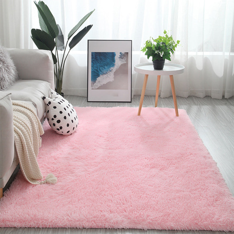 Tapis moderne de moquette de tapis en polyester tapis de support non glipt