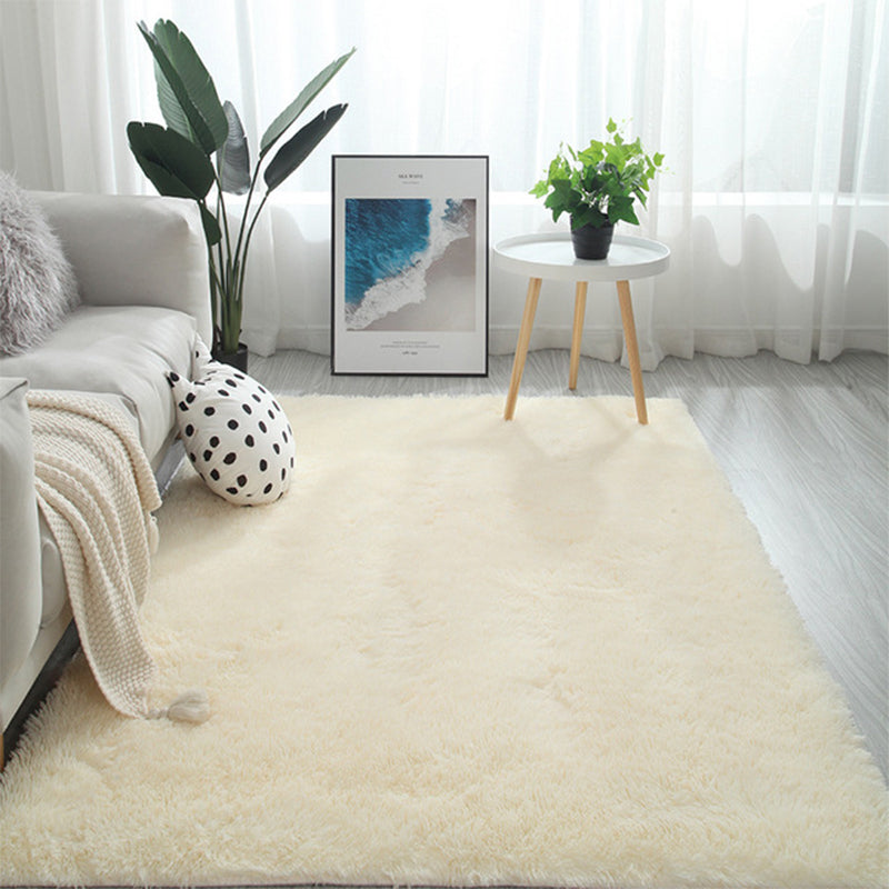 Tapis moderne de moquette de tapis en polyester tapis de support non glipt